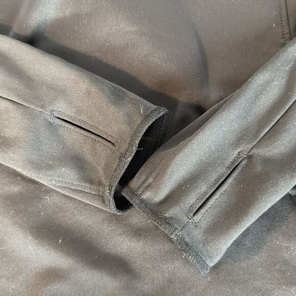 Nike Dri-Fit Black Running Fleece Lined Hooded 1/4 Zip Size Small - Picture 7 of 8